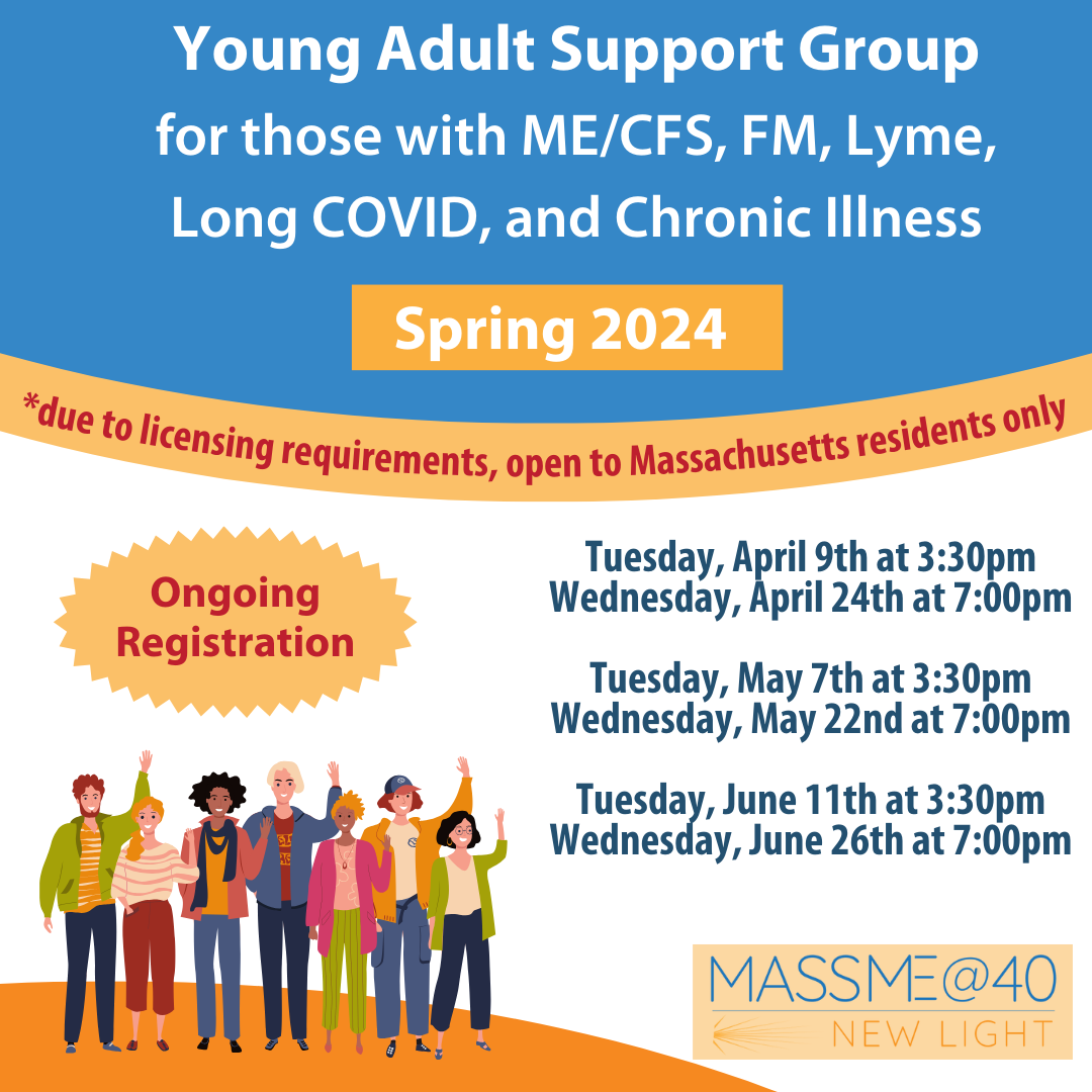 Young Adult Support Group Spring 2024 Ongoing Registration 3