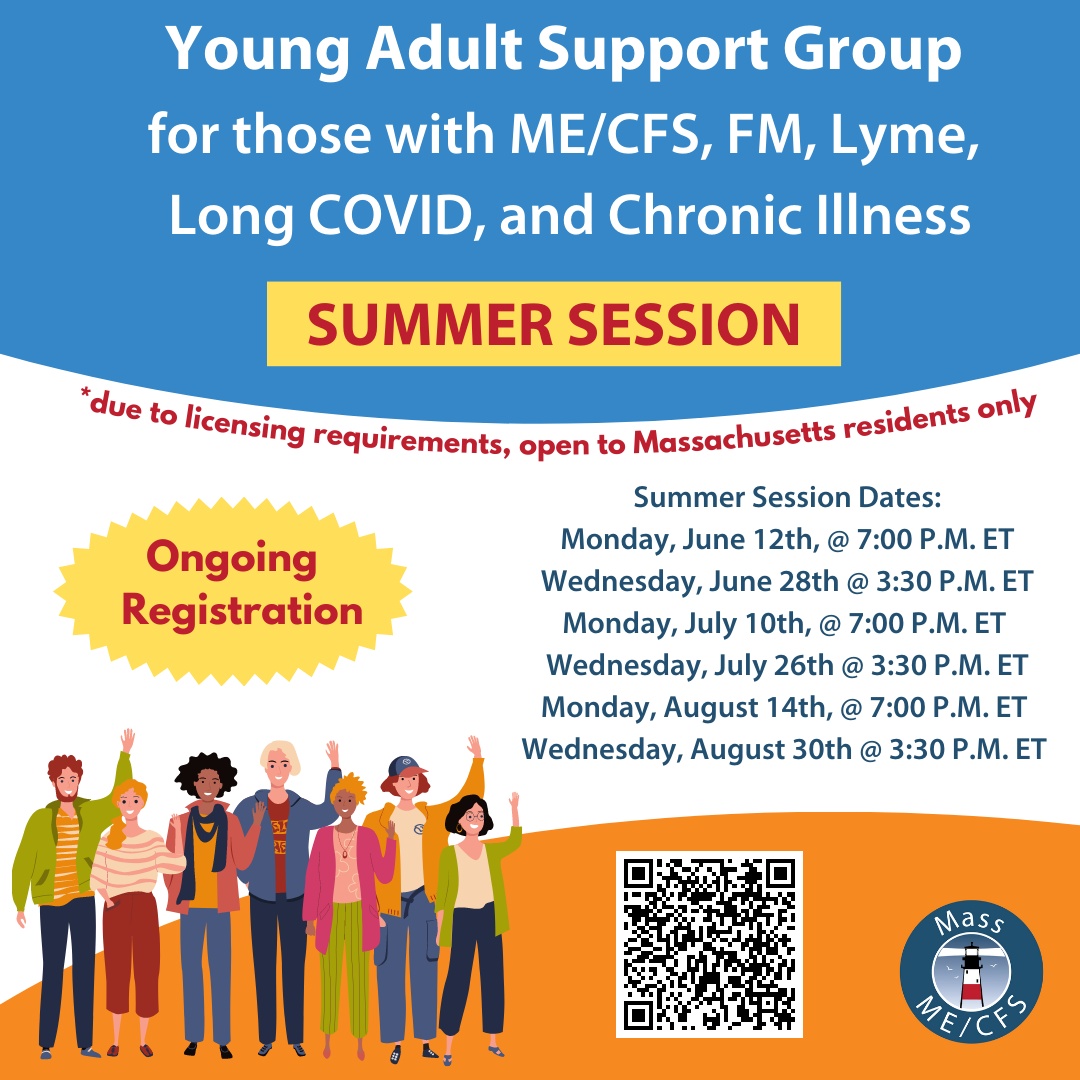 Young Adult Support Group Summer 2023 Ongoing Registration